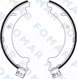 FOMAR FRICTION FO 9039